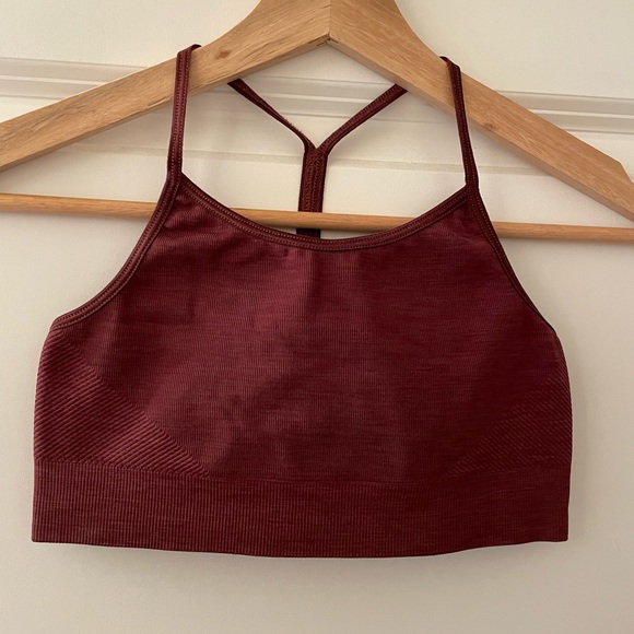 Moonchild Burgundy Sports Bra - Picture 2 of 7